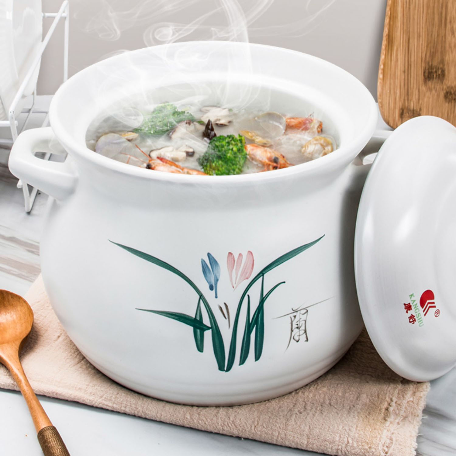 KANGSHU Porcelain Claypot