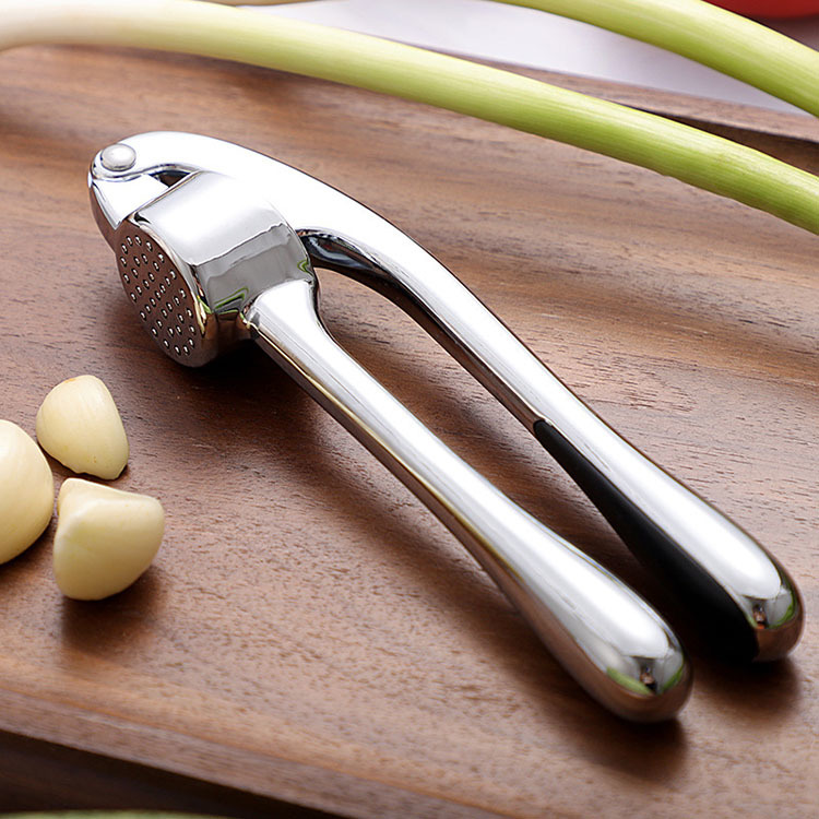 Zinc alloy garlic press