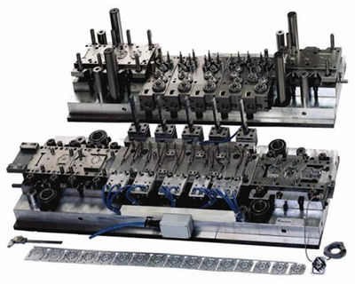 Automobile mold processing