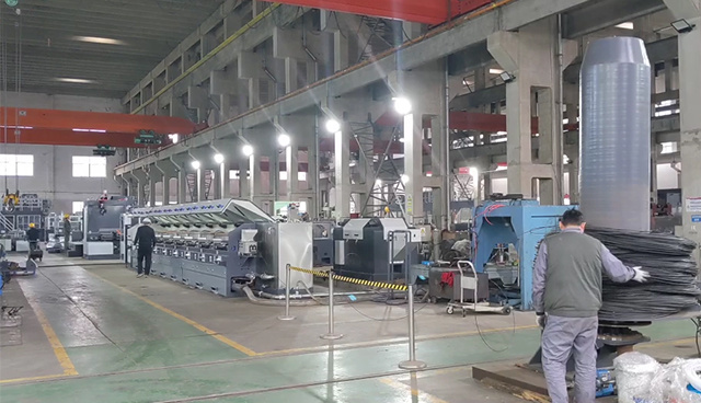 High carbon steel wire drawing machine production line