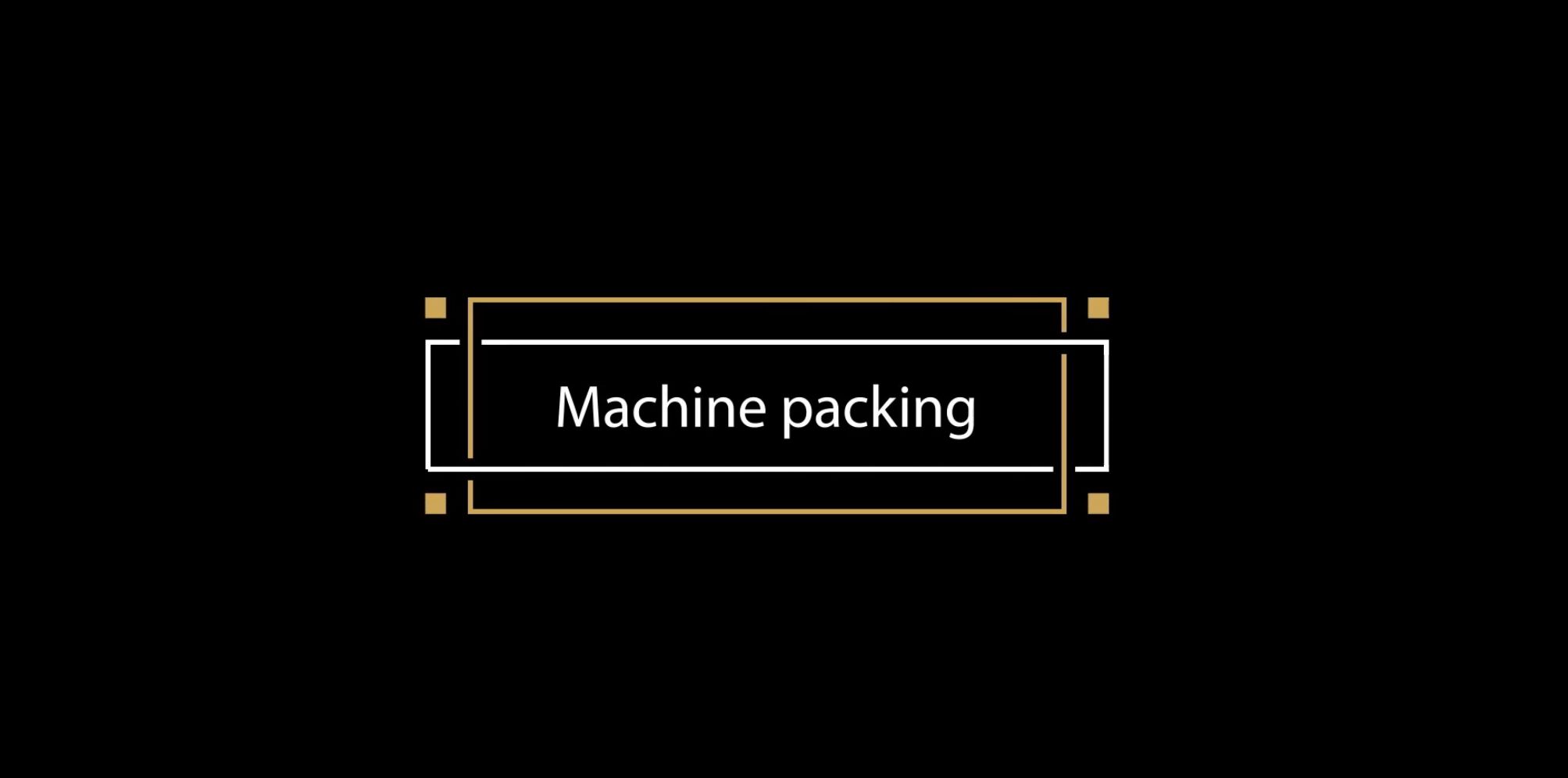 Machine packing