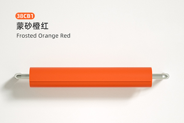 Frosted Orange Red