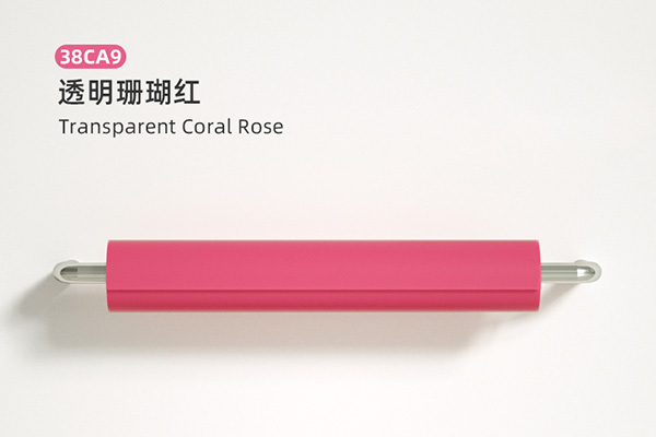 Transparent Coral Rose