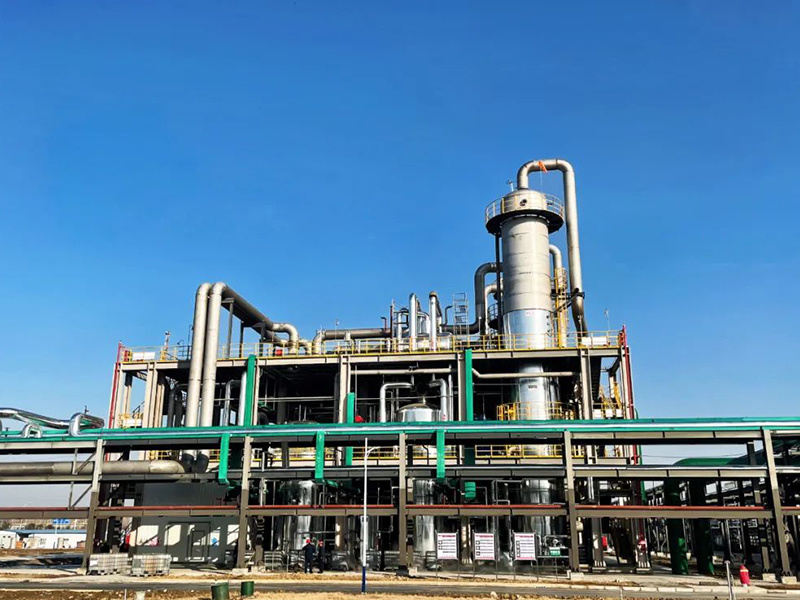 The first set in the world! Annual production capacity of 360,000 tons of formaldehyde plant, the first set of 180,000 tons of plant commissioning success!