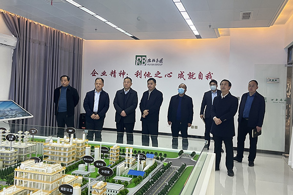 Mayor Zeng Kai of Yongcheng City and Wang Wei, Deputy Secretary of the Party Working Committee and Executive Deputy Director of the Management Committee of Yongcheng Economic Development Zone, visited Henan Ruibai for investigation and research.