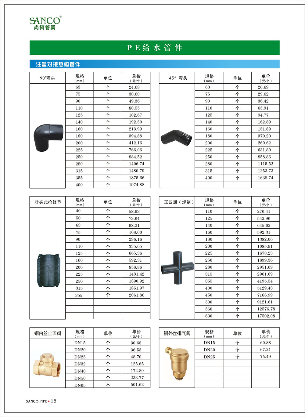 给水产品