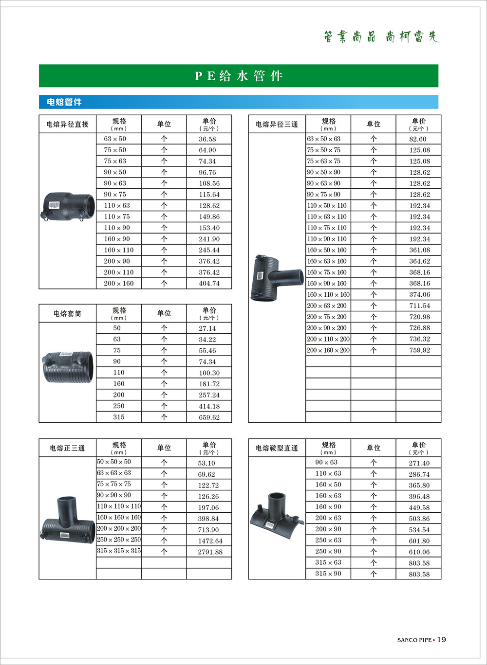 给水产品