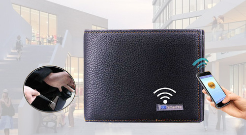 High-Priced Leather Electronic Anti-Theft Leather Bag