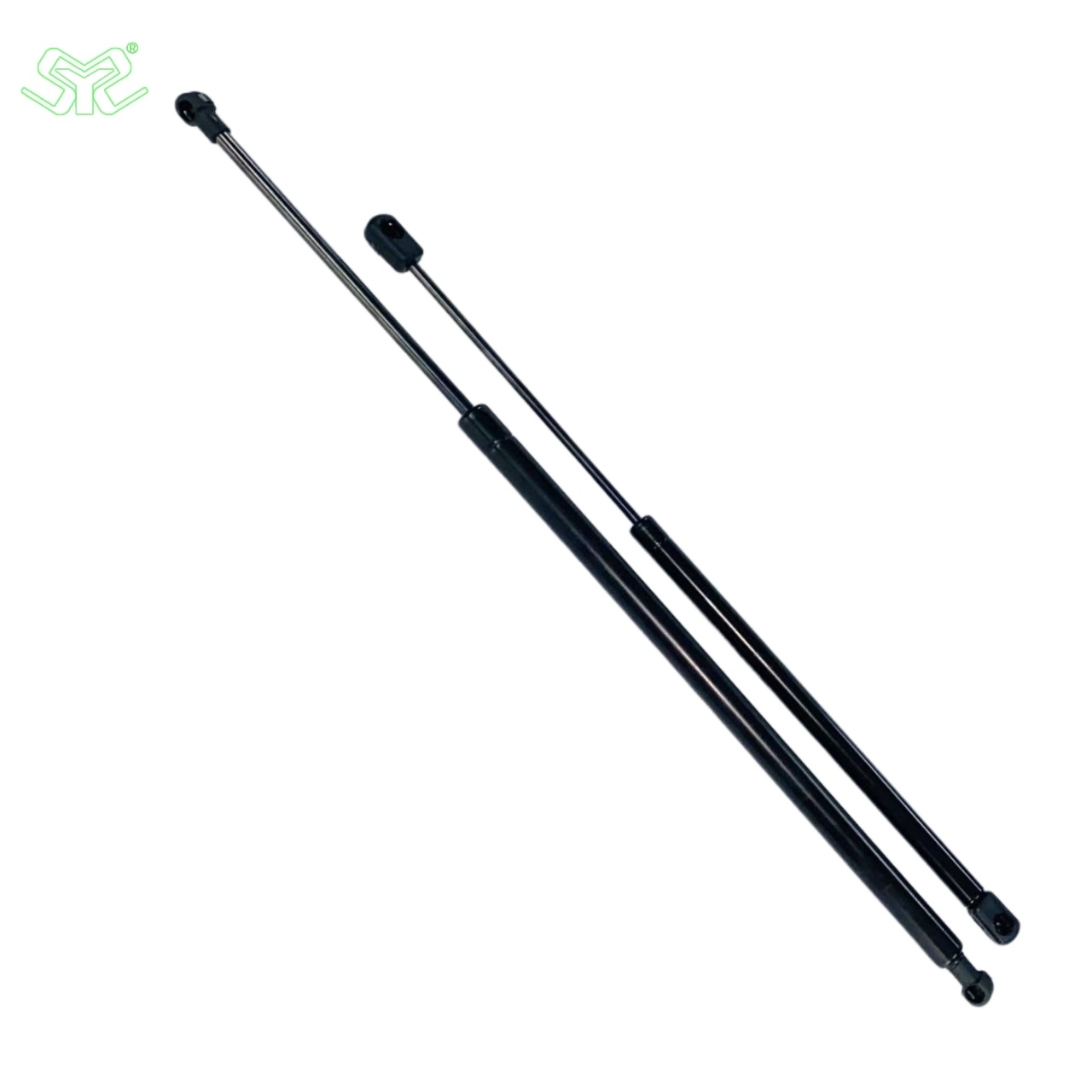 Gas spring with ball socket