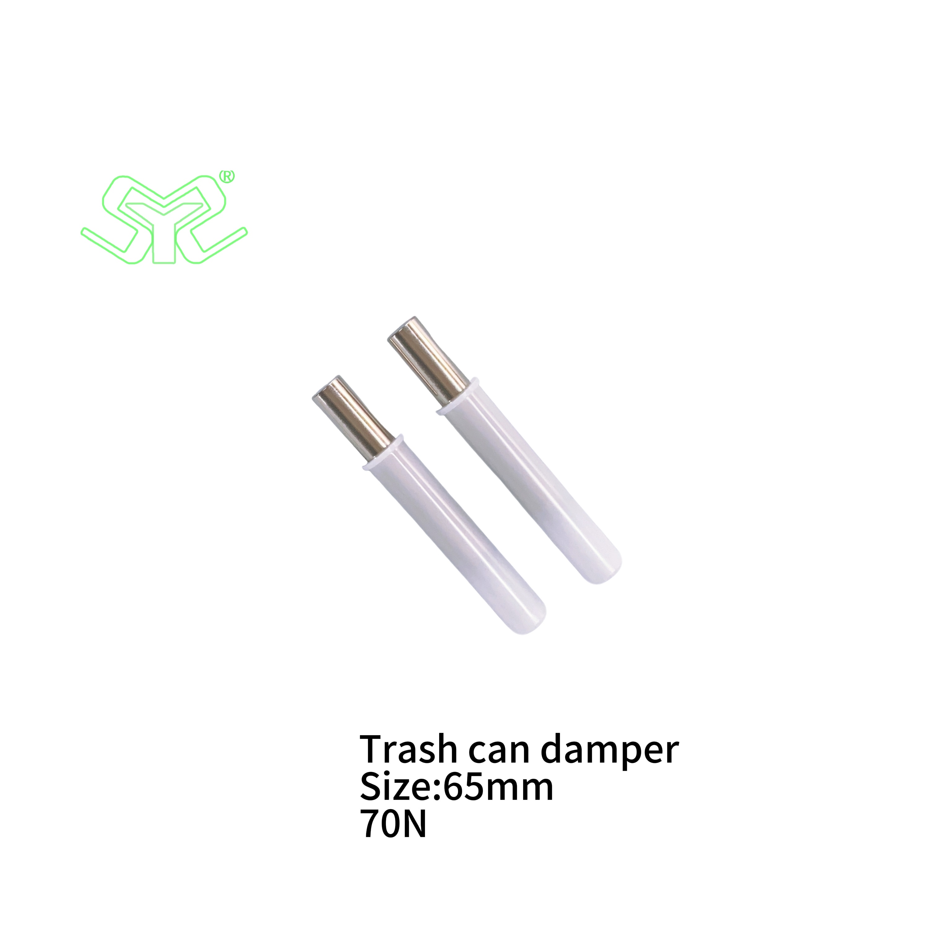 Trash can damper