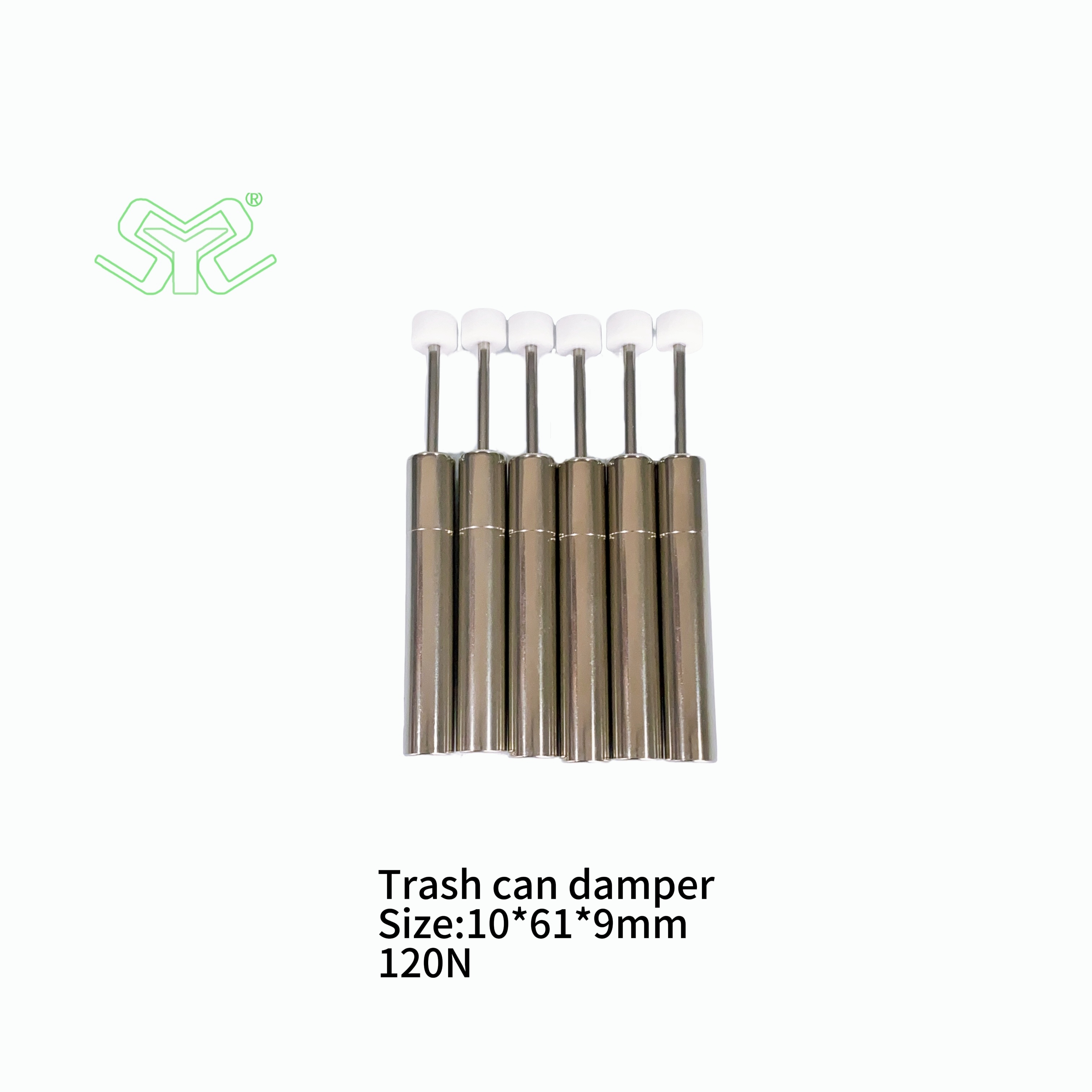 Trash can damper