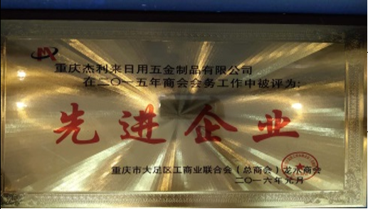 2015先进企业