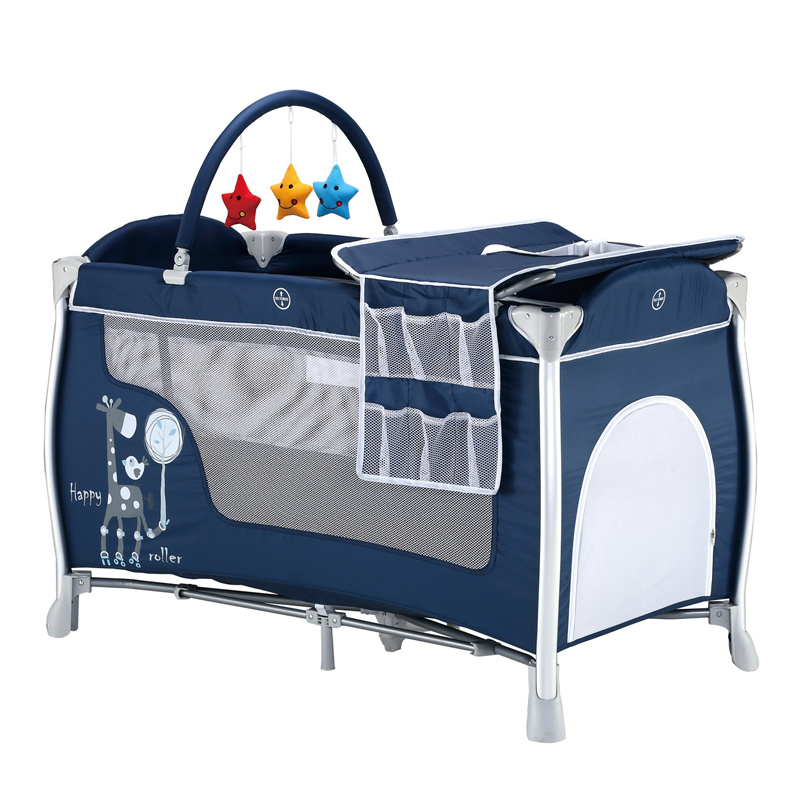 Aluminum tube bed (Blue)