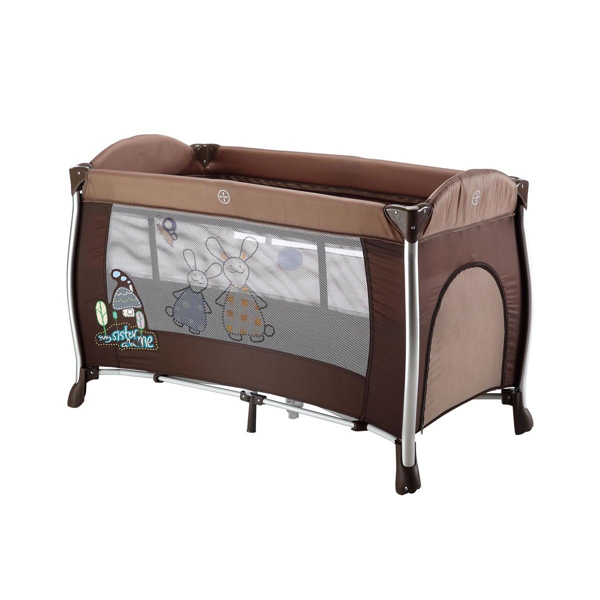 Aluminum tube bed (Brown)