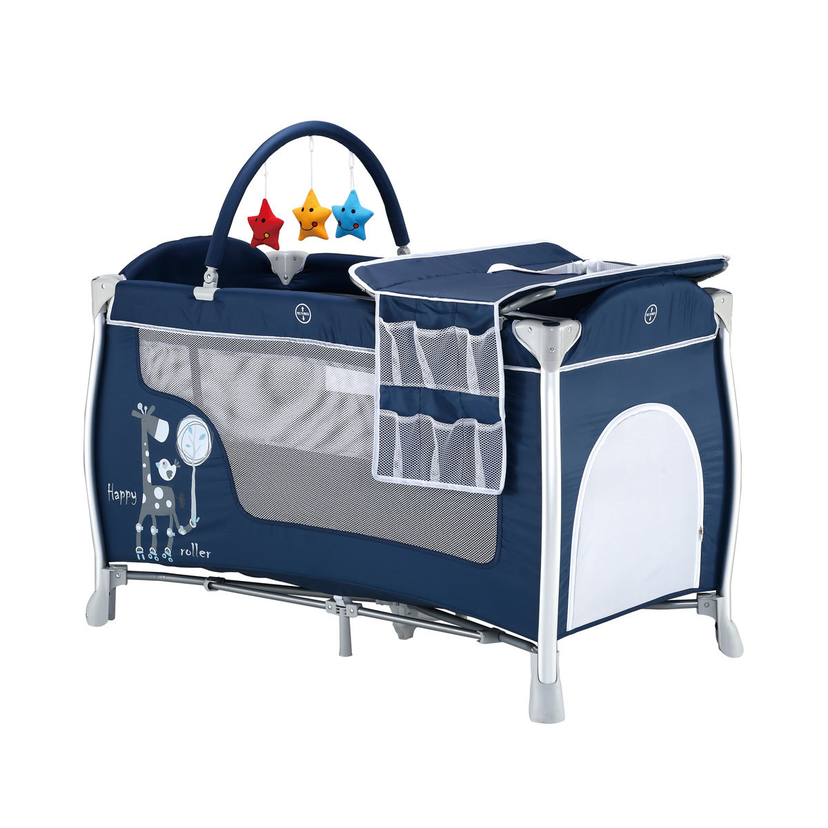 Aluminum tube bed (Blue)