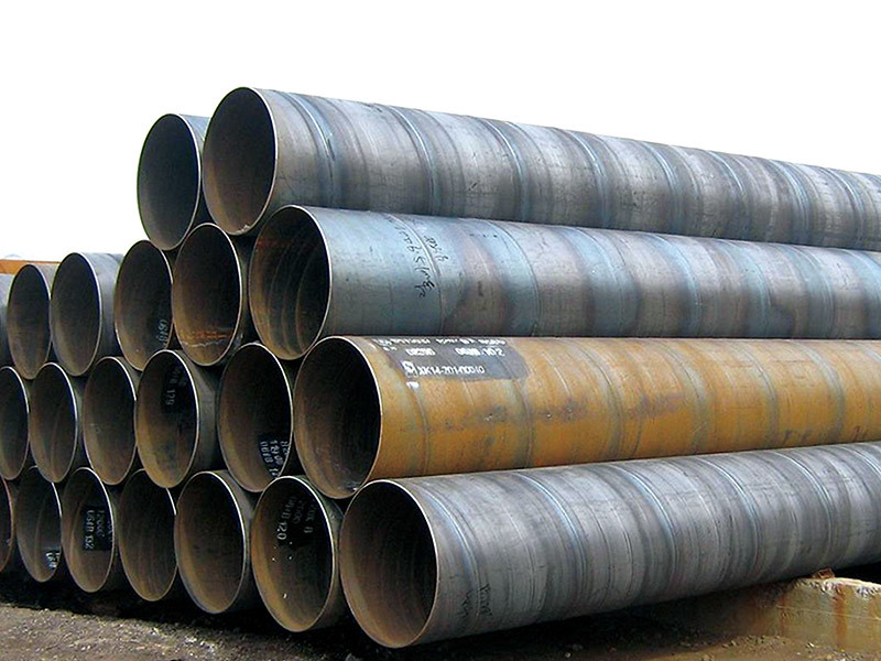 Spiral steel pipe