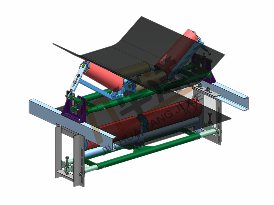 JHY intelligent correction system for belt conveyor (automatic deviation correction)