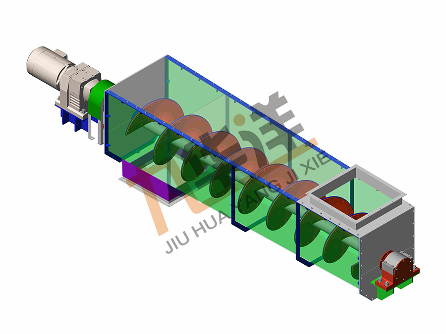 螺旋防卡堵給料機