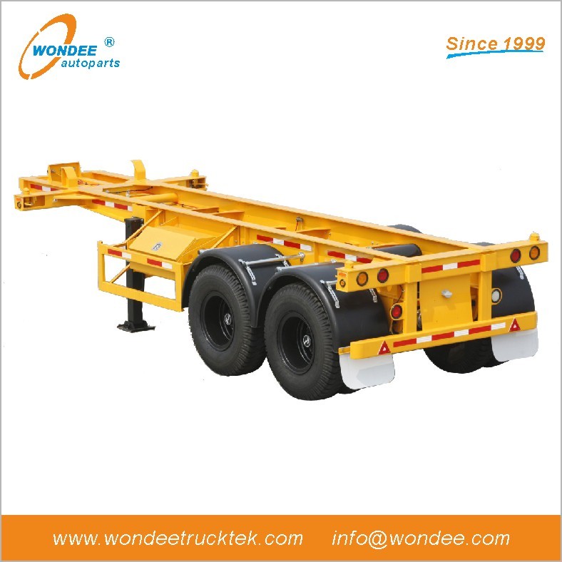 WONDEE 2-axle 20 feet Skeleton Semi Trailer