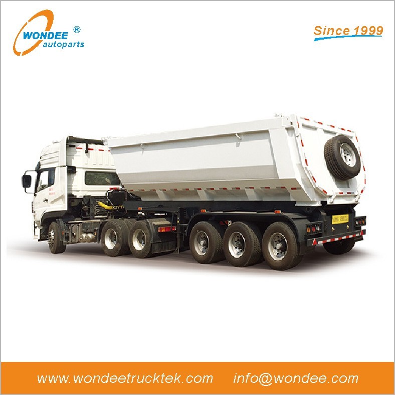 WONDEE 4-axle 100T Dump Semi Trailer