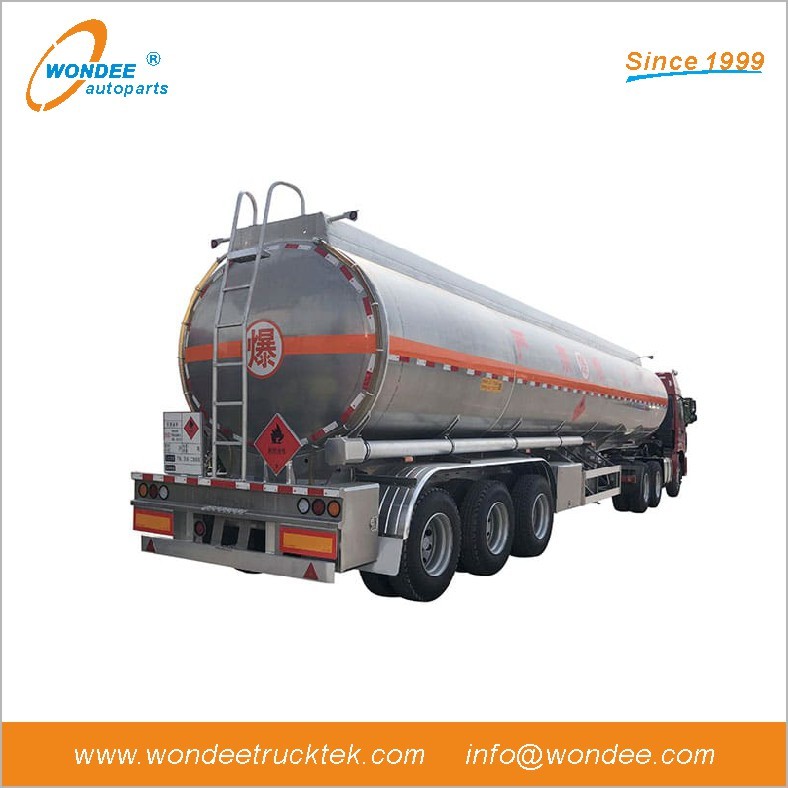 WONDEE 3-axle 40 T 35CBM Fuel Tanker Semi Trailer