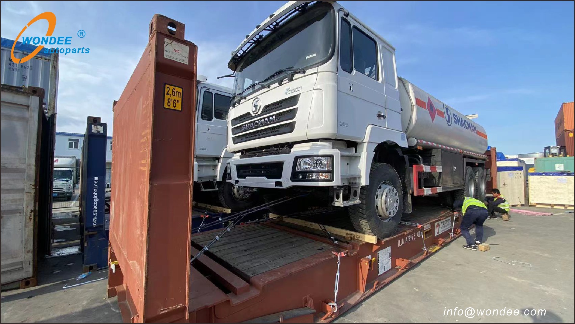 WONDEE fuel tanker truck transportation