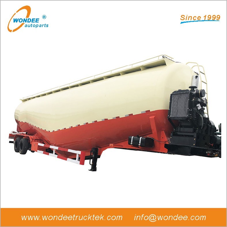 WONDEE 3-axle 40T 35CBM Bulk Powder Tanker Semi Trailer