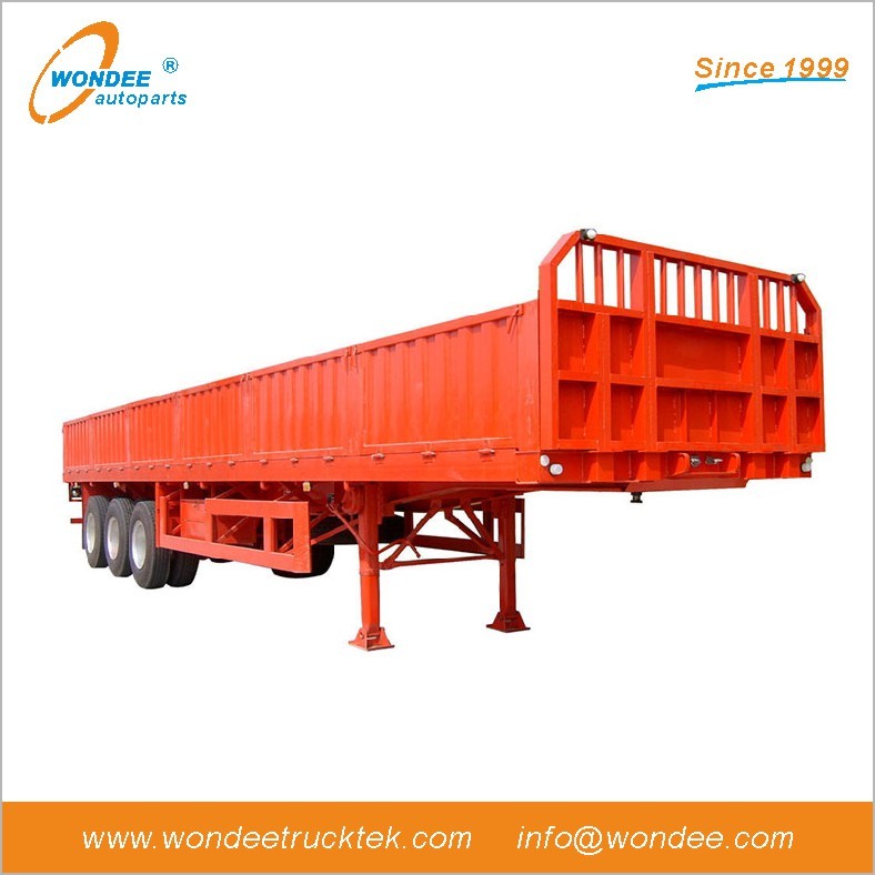 WONDEE 3-axle 70 T Fence Semi Trailer 12.5m 2.9m height