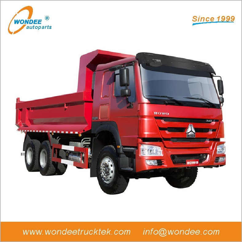 SINOTRUK HOWO 6x4 U Shape Dump Truck with 25-30T Loading Capacity