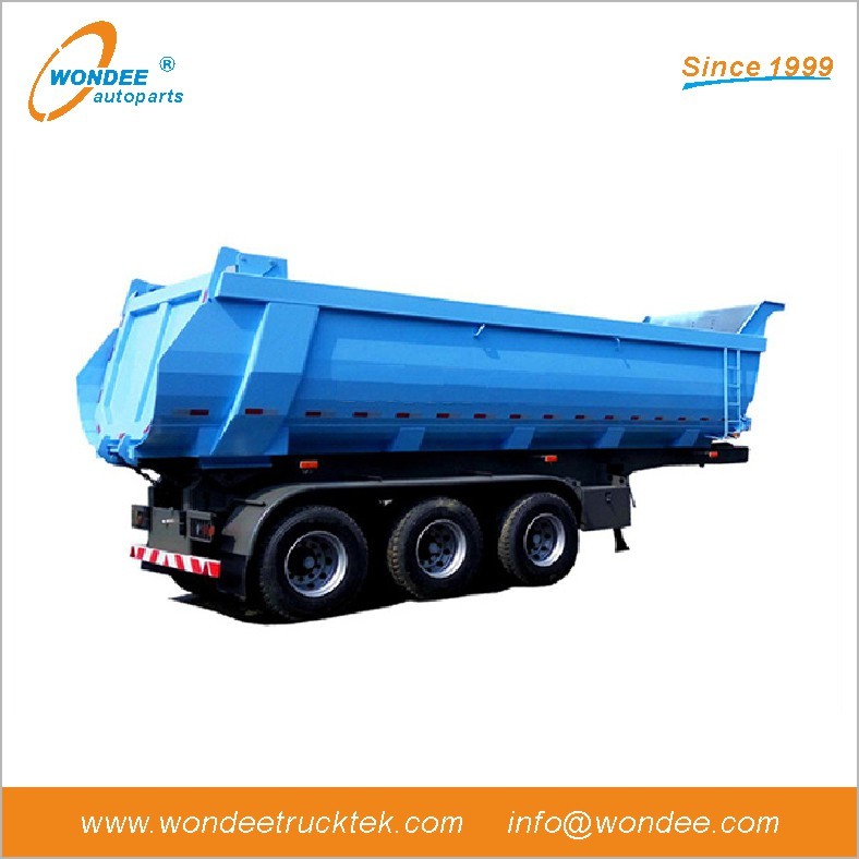 WONDEE 4-axle 100T Dump Semi Trailer