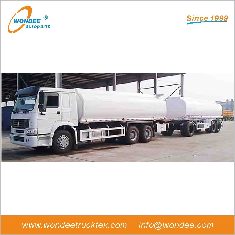 SINOTRUK HOWO 25CBM 6x4 Fuel Tank Truck with Computer Refuelling System