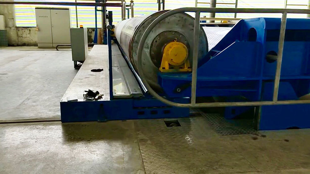 10.5米雙油輥毛毯定型機(jī)