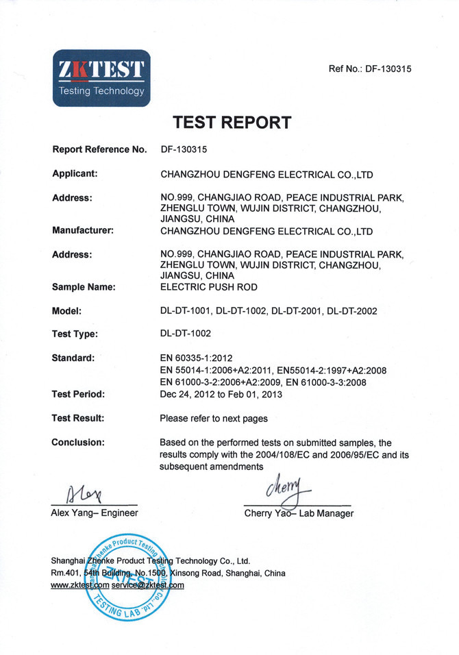 Motortestbericht