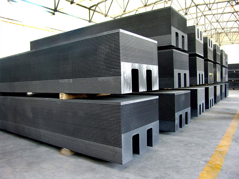 E-G Graphitized cathode carbon blocks
