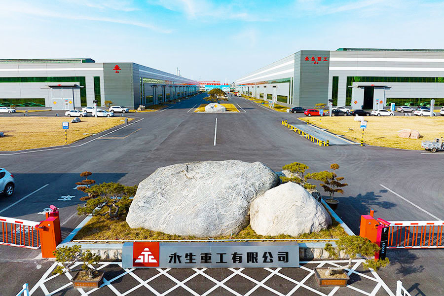 Aerial photography of the gate