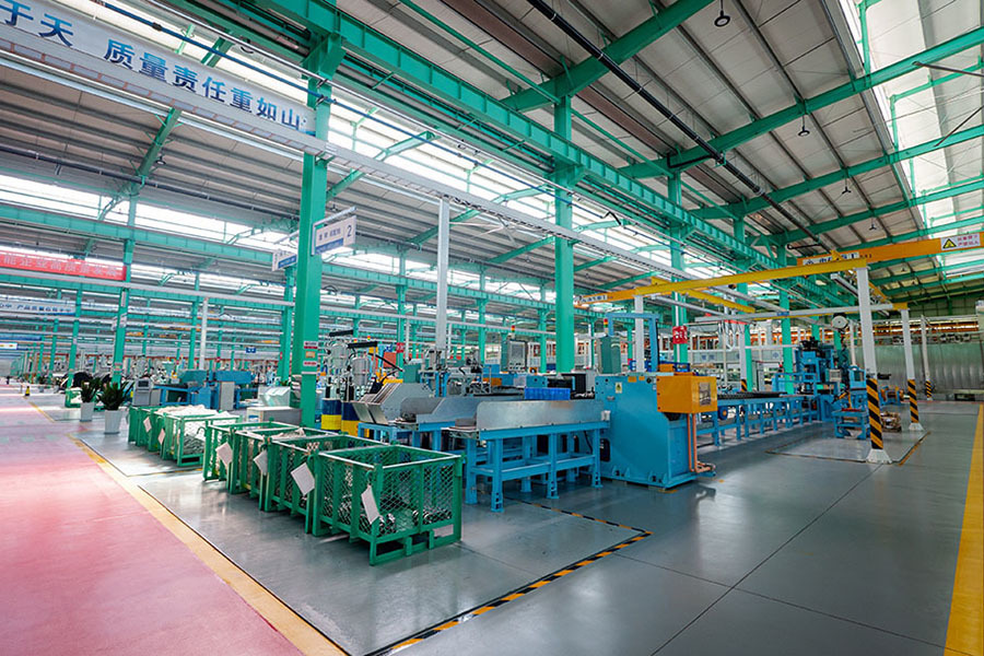 Track assembly line