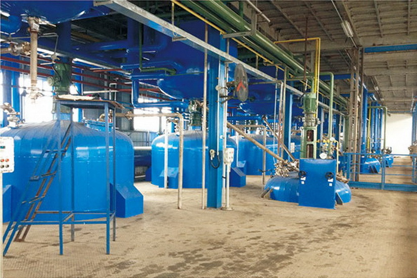 Alkyd resin production unit