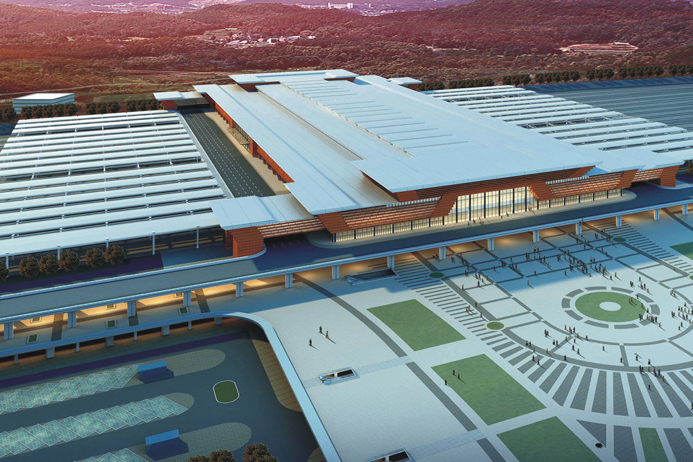 Guiyang High-speed Railway North Railway Station Steel Structure Anticorrosion and Fire Protection Project