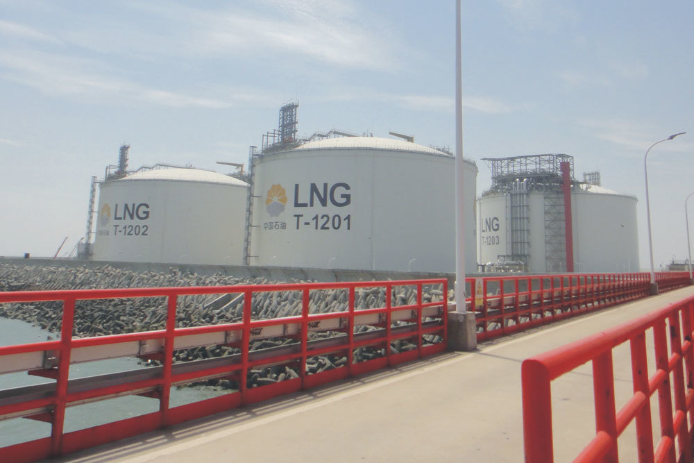 Anticorrosion project of LNG project of CNPC Jiangsu Rudong LPG Co., Ltd.