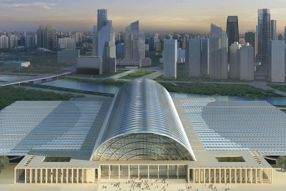 Steel structure anticorrosion and fire protection engineering of Tianjin West Railway Station