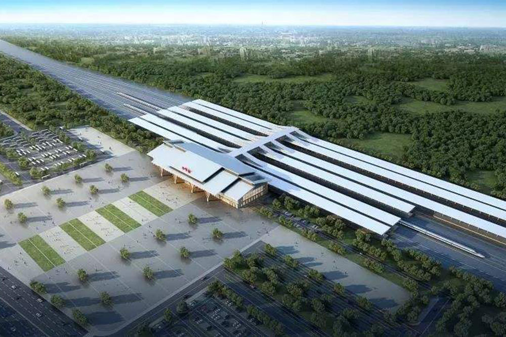 新建成都至貴陽鐵路樂山至貴陽段畢節(jié)站鋼結(jié)構(gòu)防火涂料工程