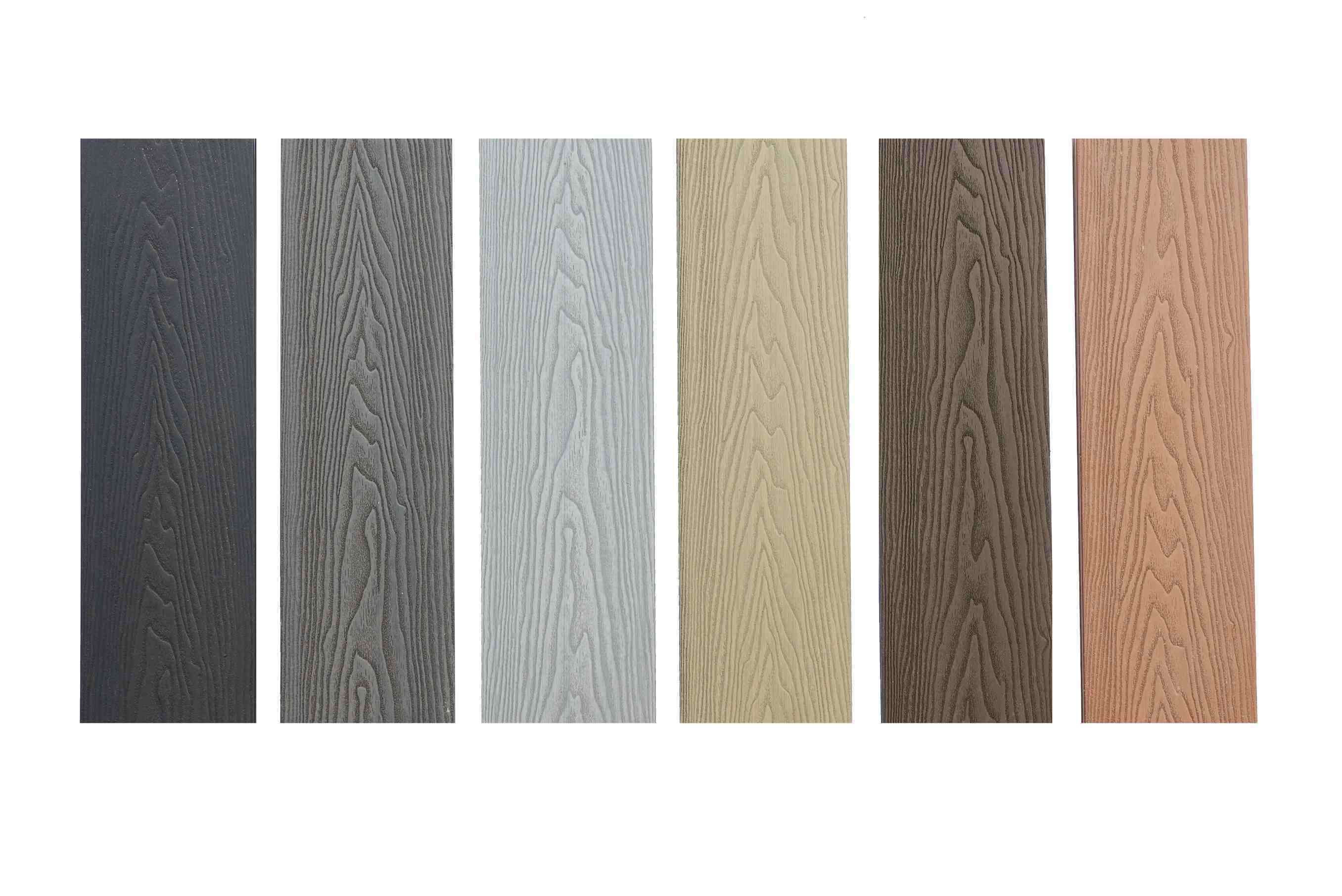 Manufacture Wooden Surface 3d Deep Embossing Outdoor Wooden Plastic Plank Wpc Composite Decking