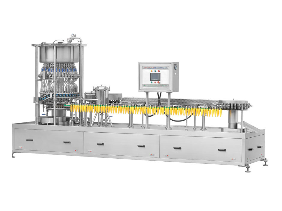CAGF-16A-40T Automatic filling and sealing packaging machine for soft bottles