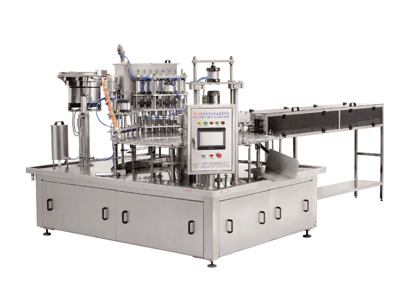 ZLD-8 STAND POUCH FILLING AND CAPPING MACHINE
