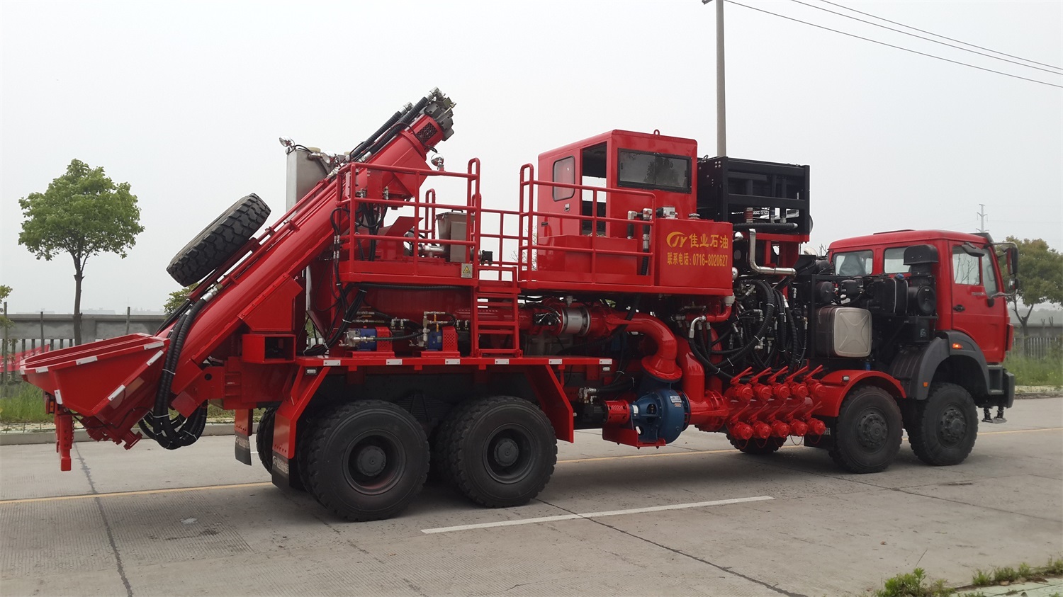 JY5301THS16型混砂车 JY5301THS16型混砂车