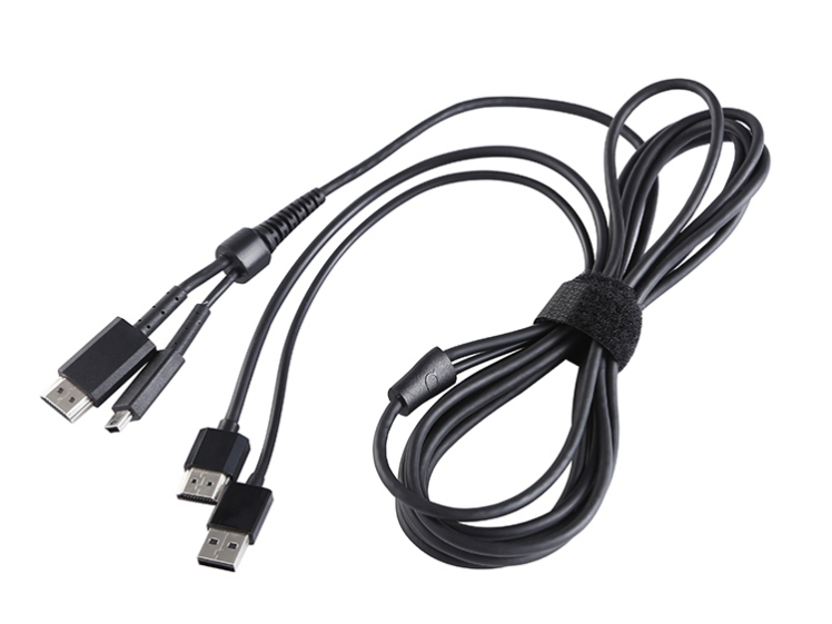 数据线 超薄HDMI+USB TO HDMI+mini USB