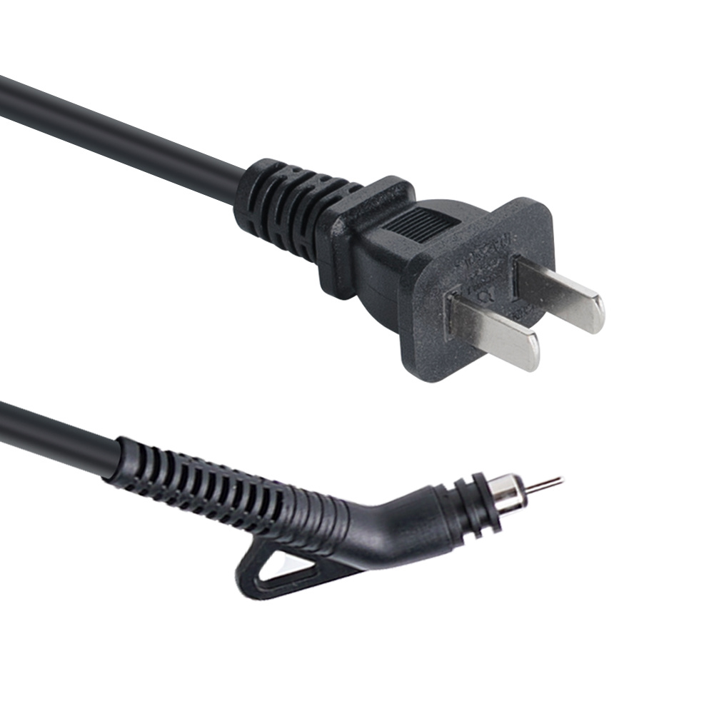 CCC 国标 2-Pin 插头 转尾 卷发棒/直发棒电源线