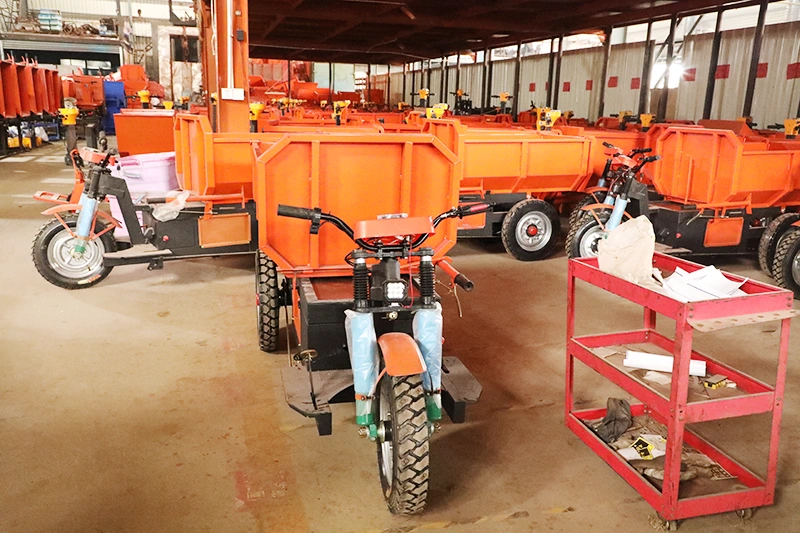 Pre-driving inspection and adjustment of battery tricycle