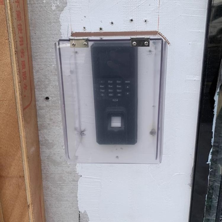 定制电梯按键保护盖门铃防水罩户外防雨罩户外呼按钮防溅保护罩