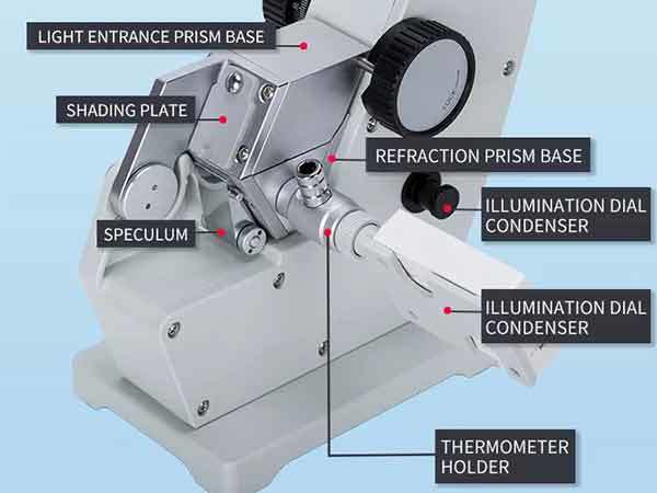 Abbe refractometer maintenance